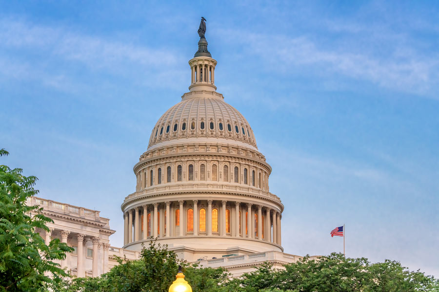 Photo of the United States Capitol Building