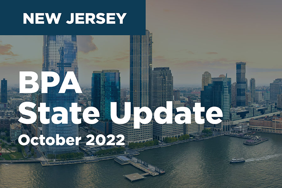 New Jersey BPA State Update - October 2022