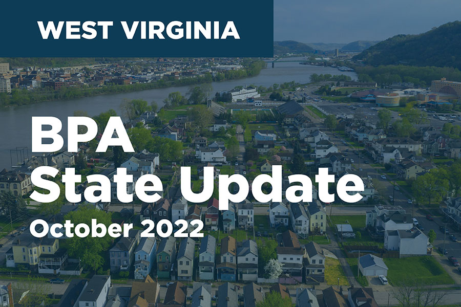 West Virginia BPA State Update - October 2022