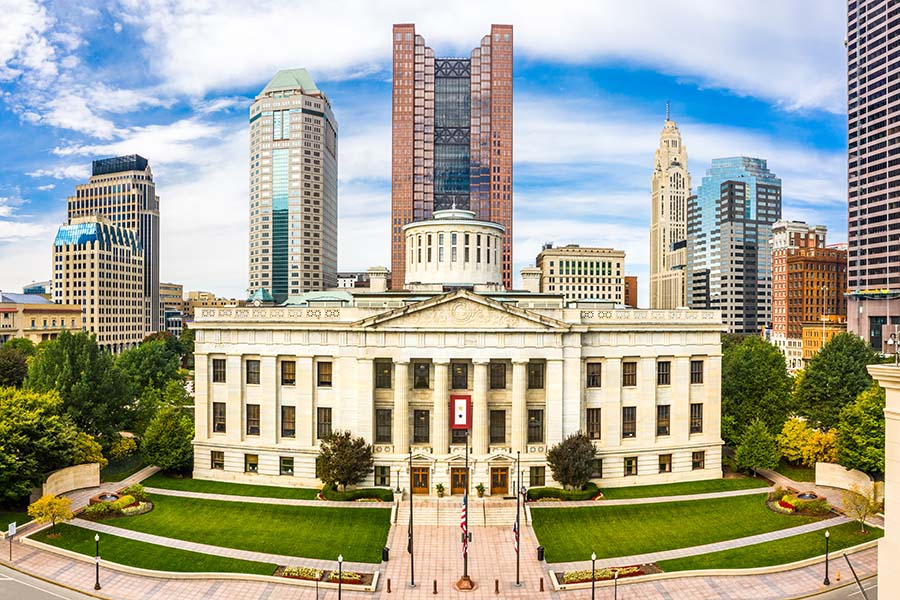 Photo of the Ohio Capitol