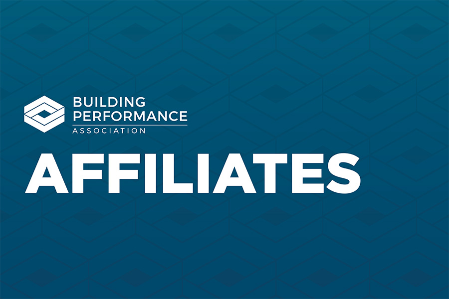 Graphic with text reading, "Affiliates"