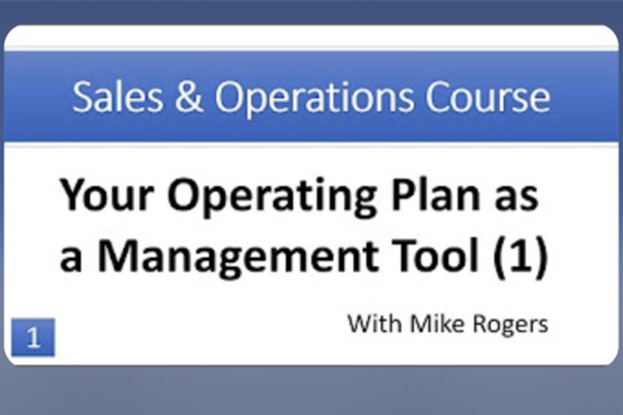 Screenshot of an online course with Mike Rogers