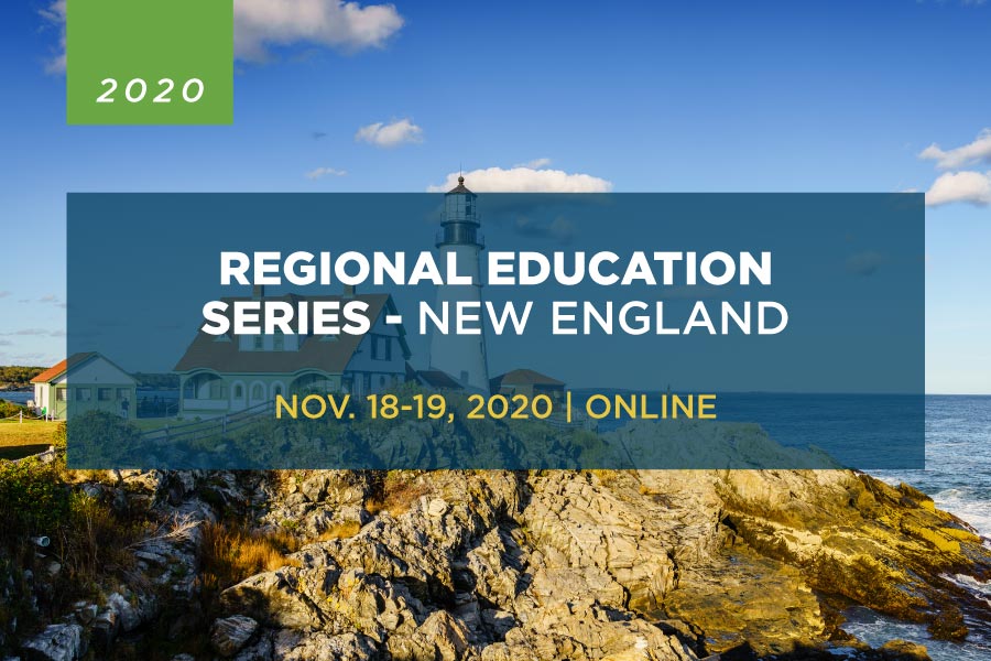 A graphic for 2020 Regional Education Series.