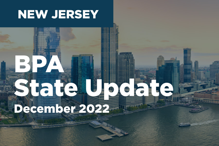 New Jersey BPA State Update - December 2022