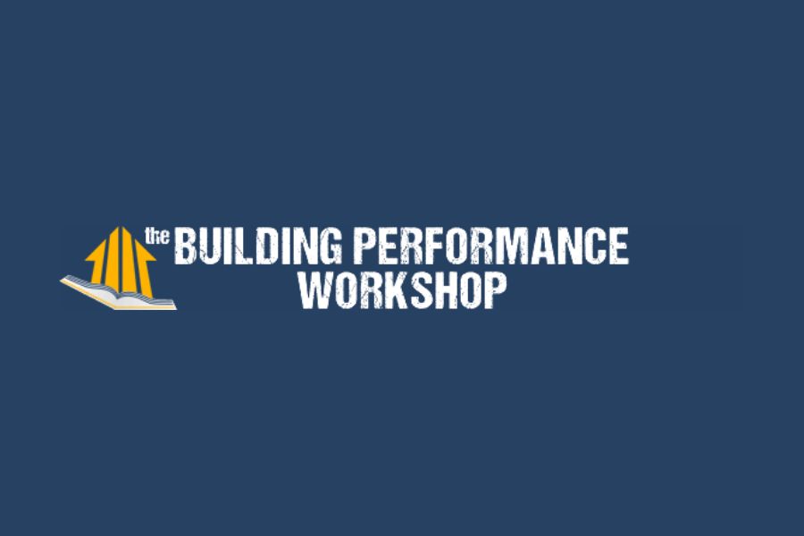 A photo of the Building Performance Workshop logo.