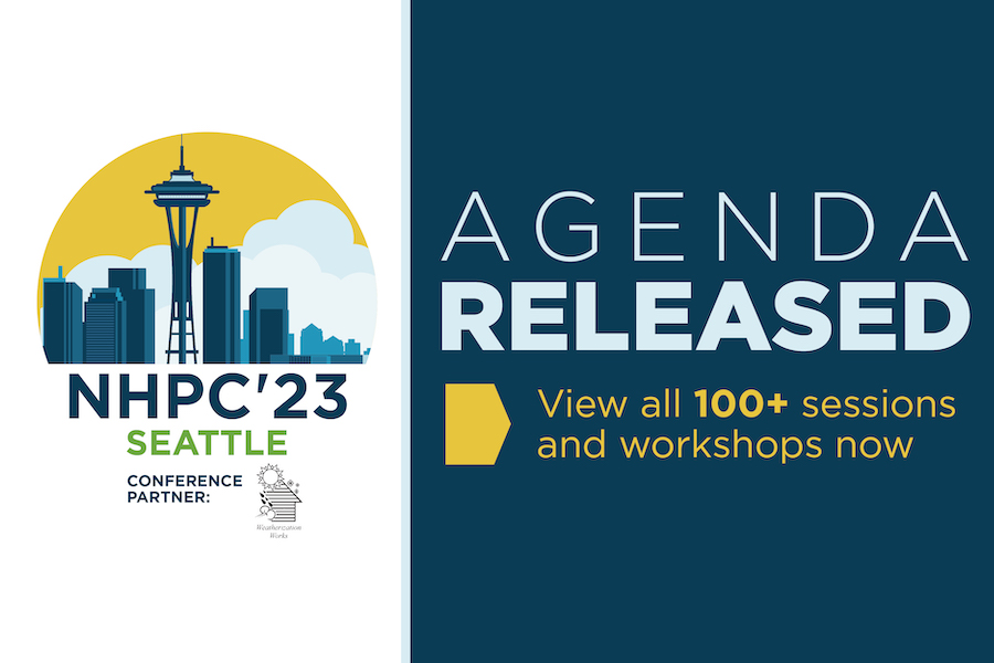 Graphic with BPA's 2023 national conference logo and text that reads "Agenda Released - View all 100+ sessions and workshops now"