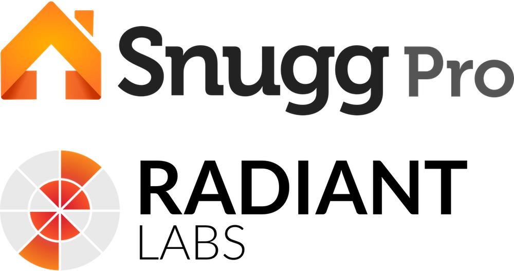 SnuggPro and Radiant Labs logos