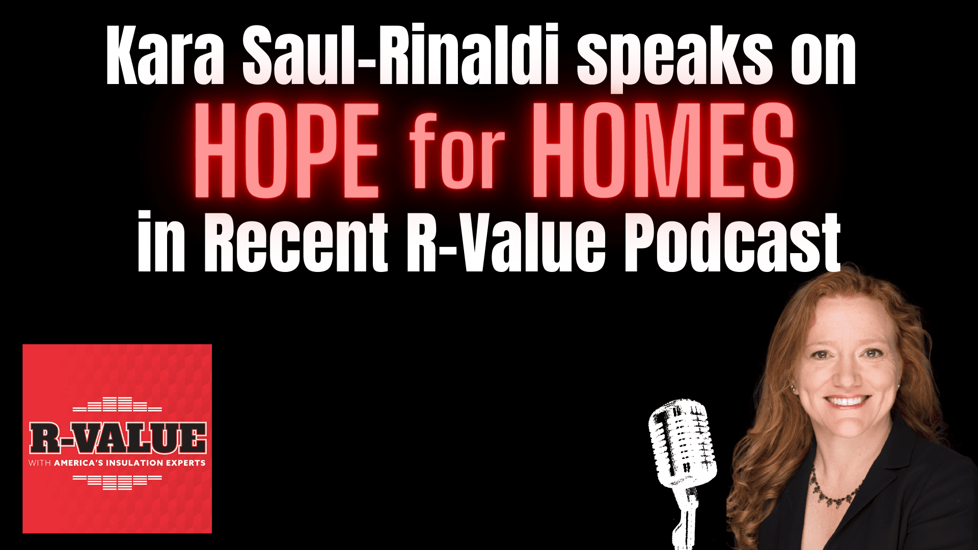 Kara Saul Rinaldi speaks on podcast about Hope for Homes
