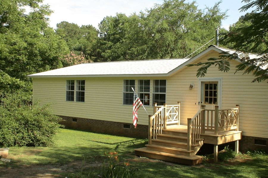 Exterior of Scionwood Retreat home