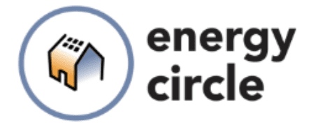 Energy Circle log with illustration of home