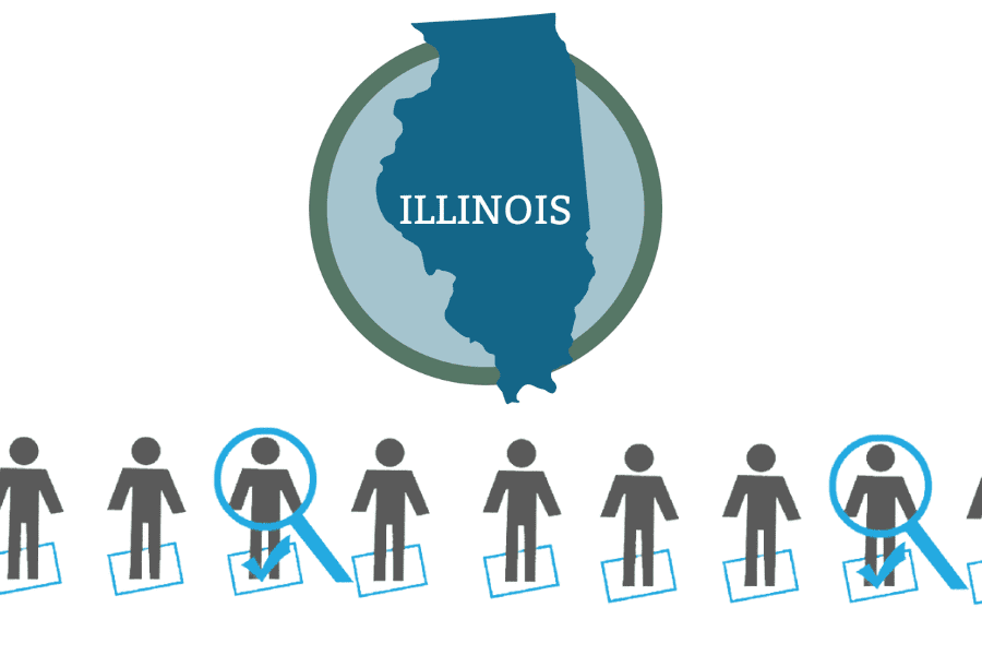 staffing graphic in Illinois