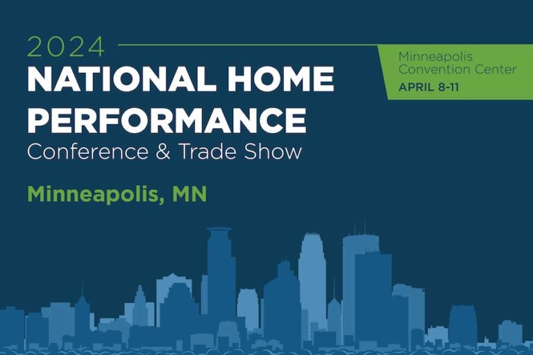2024 National Home Performance Conference & Trade Show Building