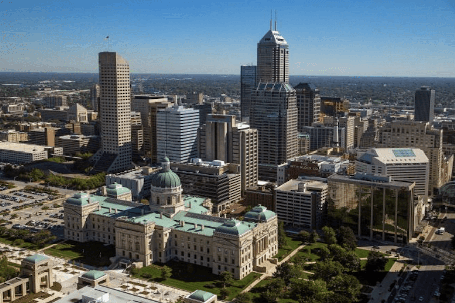 Indianapolis skyline photo