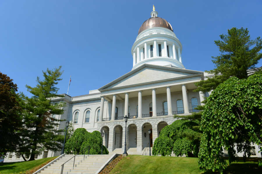 Maine State House is the state capitol of the State of Maine in Augusta, Maine, USA.