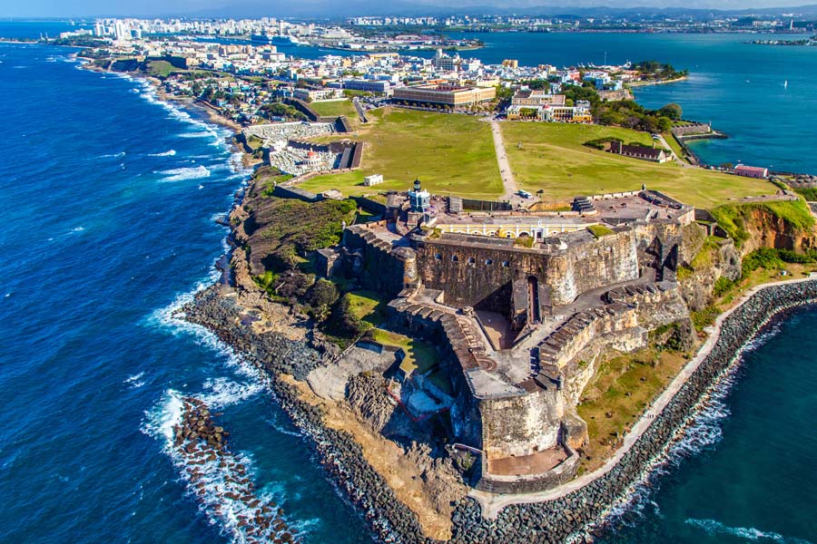 Image of a fort in Puerto Rico