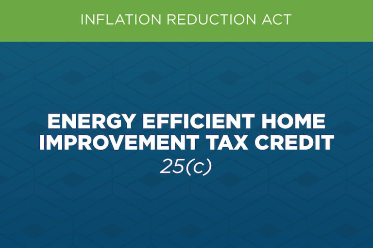 25C Tax Credit Fact Sheet Building Performance Association