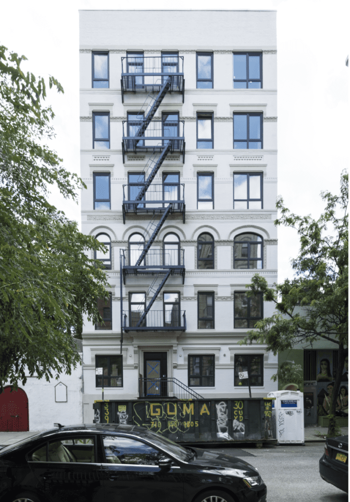 An example of a retrofit on the Lower East Side NYC.