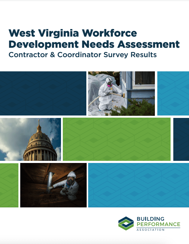 Cover of the West Virginia Workforce Development Needs Assessment