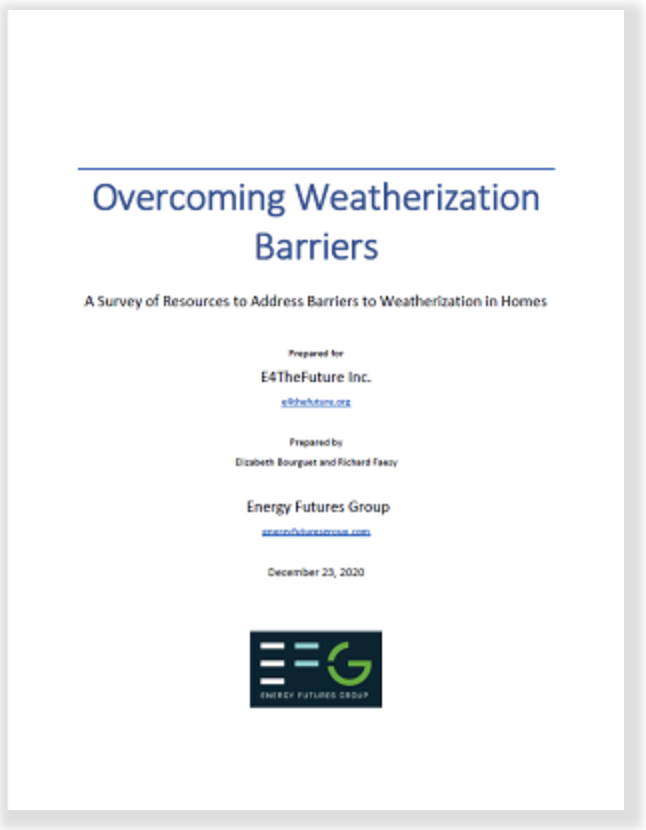 Overcoming Weatherization Barriers