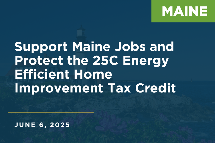 A graphic with the text, "Support Maine Jobs and Protect 25C"