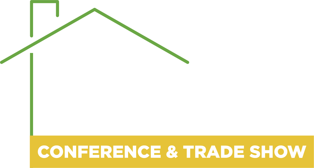 Clean energy for homes conference and trade show logo on a transparent background