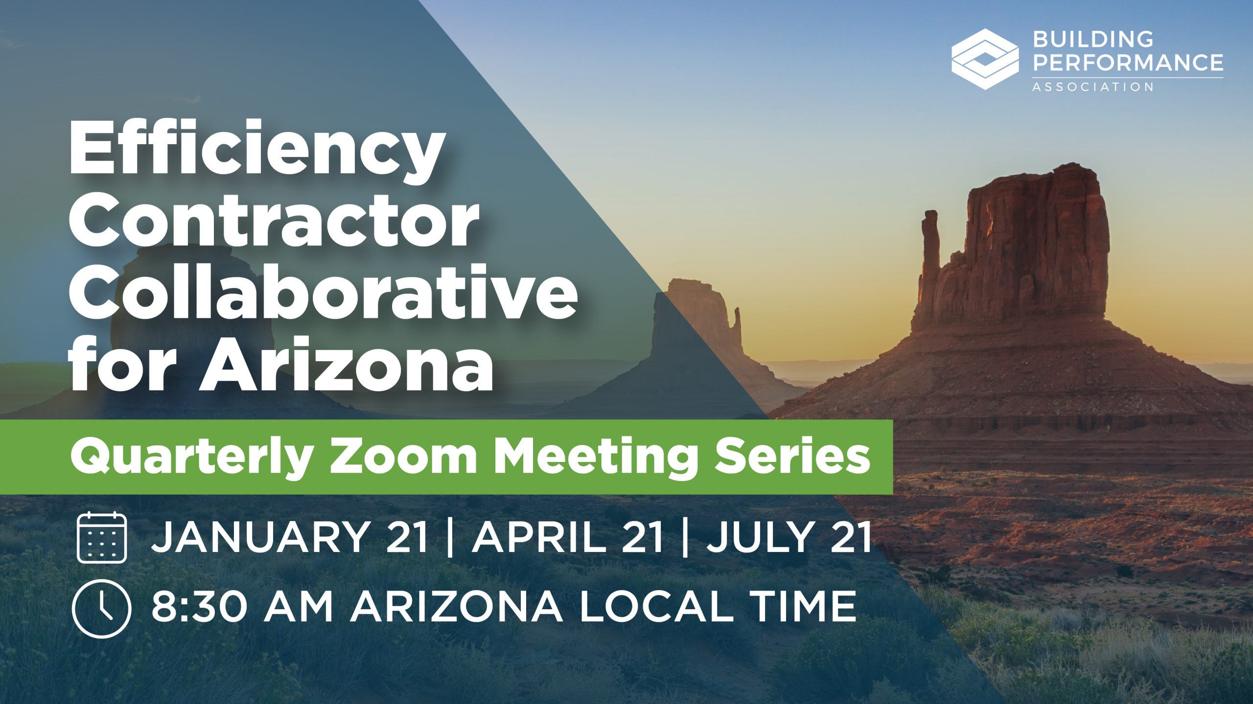 Image with the desert and words.