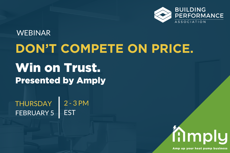 Image with text describing webinar name, date, and time.